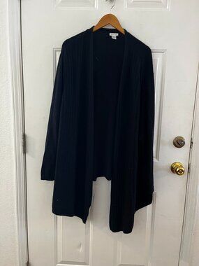 2 J.Jill Cashmere Craft Material Up-Cycling  Cardigans /Sweater sz 3x-4x